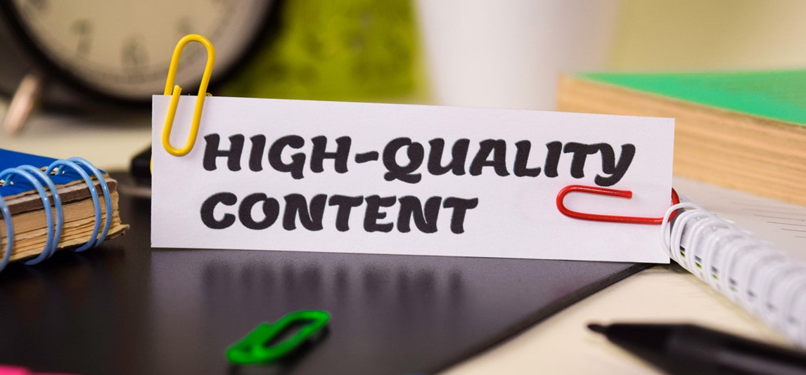 why high quality content matters to audience